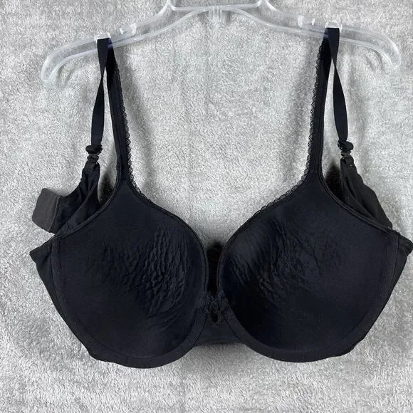 Victoria's Secret Bra Womens 38DD Black Lined Perfect Coverage Body by Victoria - Picture 4 of 9